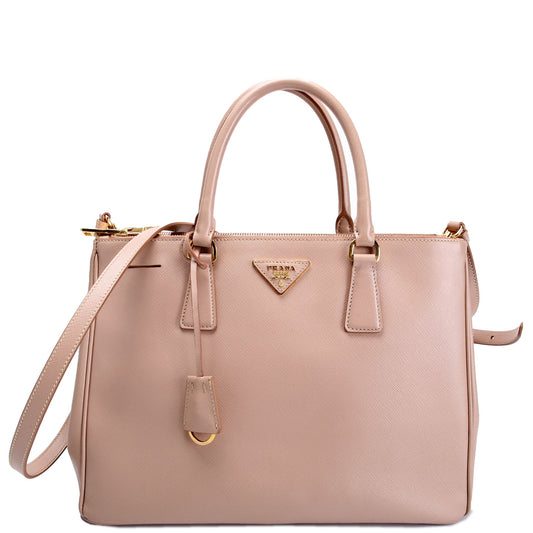 Saffiano Galleria Medium Beige