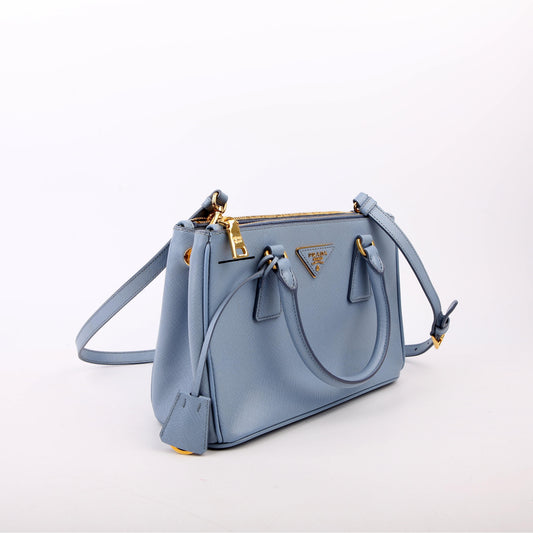Saffiano Galleria Small Blue
