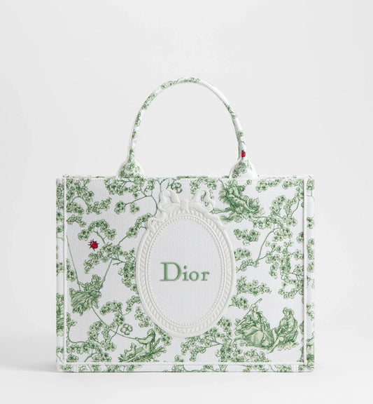 Medium Dior Book Tote With Strap