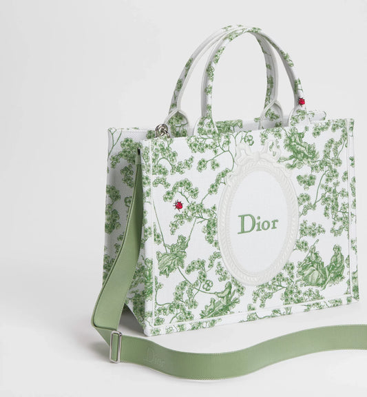 Medium Dior Book Tote With Strap